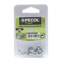 Anilha Chapa Zincada DIN125 M6 Anilha Chapa Zincada DIN125 M6