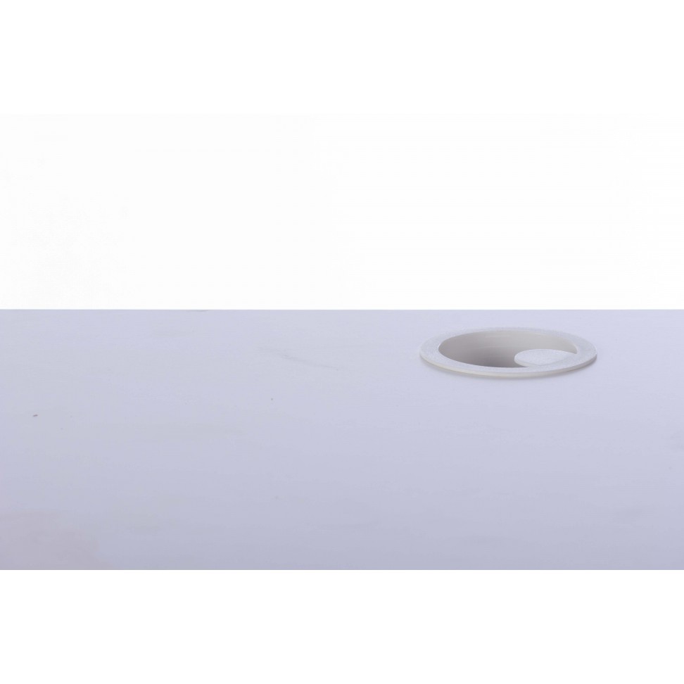 Passa Cabos Branco 60mm Passa Cabos Branco 60mm