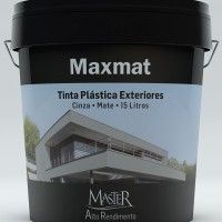 Tinta MASTER Exterior Mate Cinza 15L Tinta MASTER Exterior Mate Cinza 15L