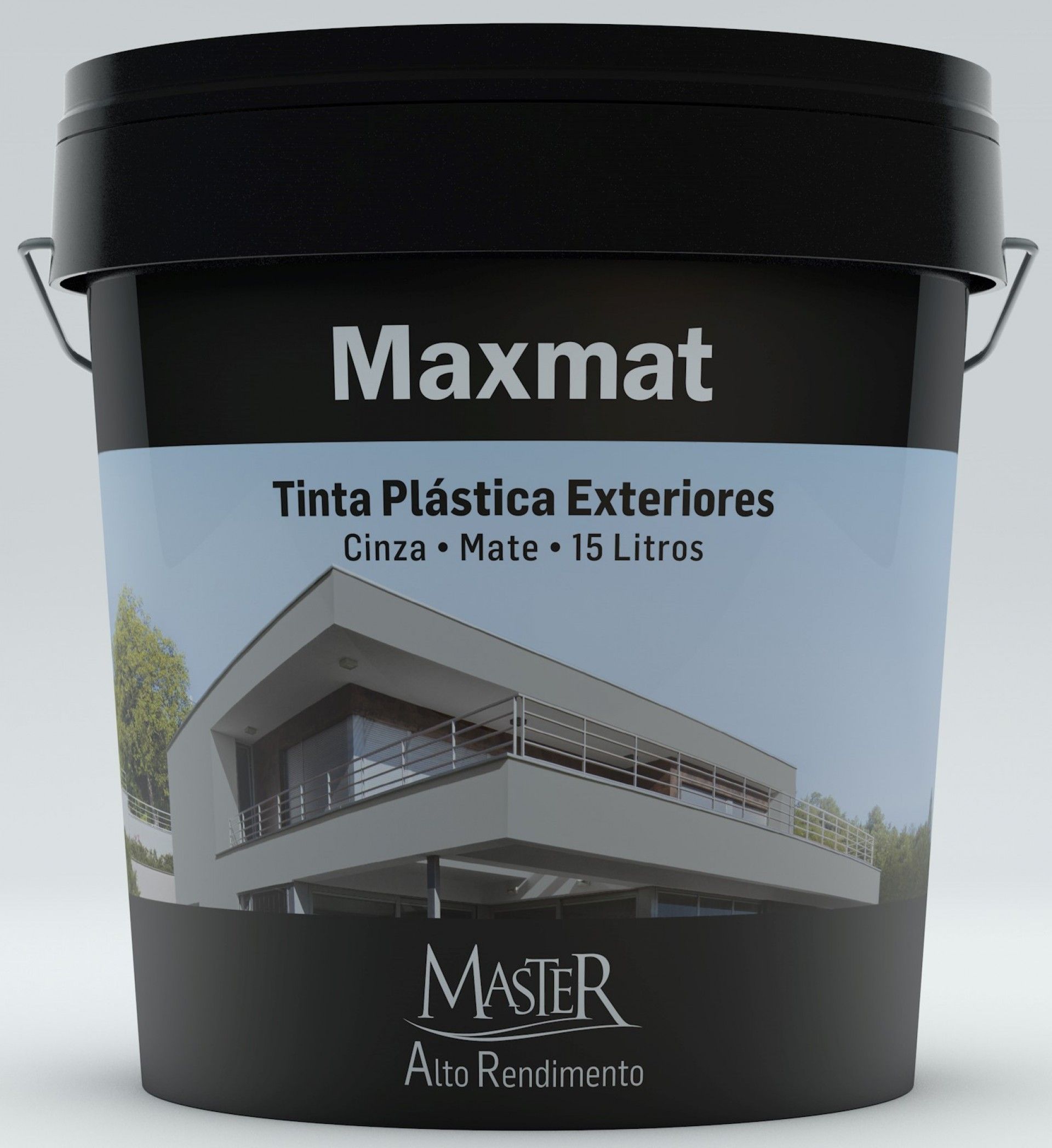 Tinta MASTER Exterior Mate Cinza 15L