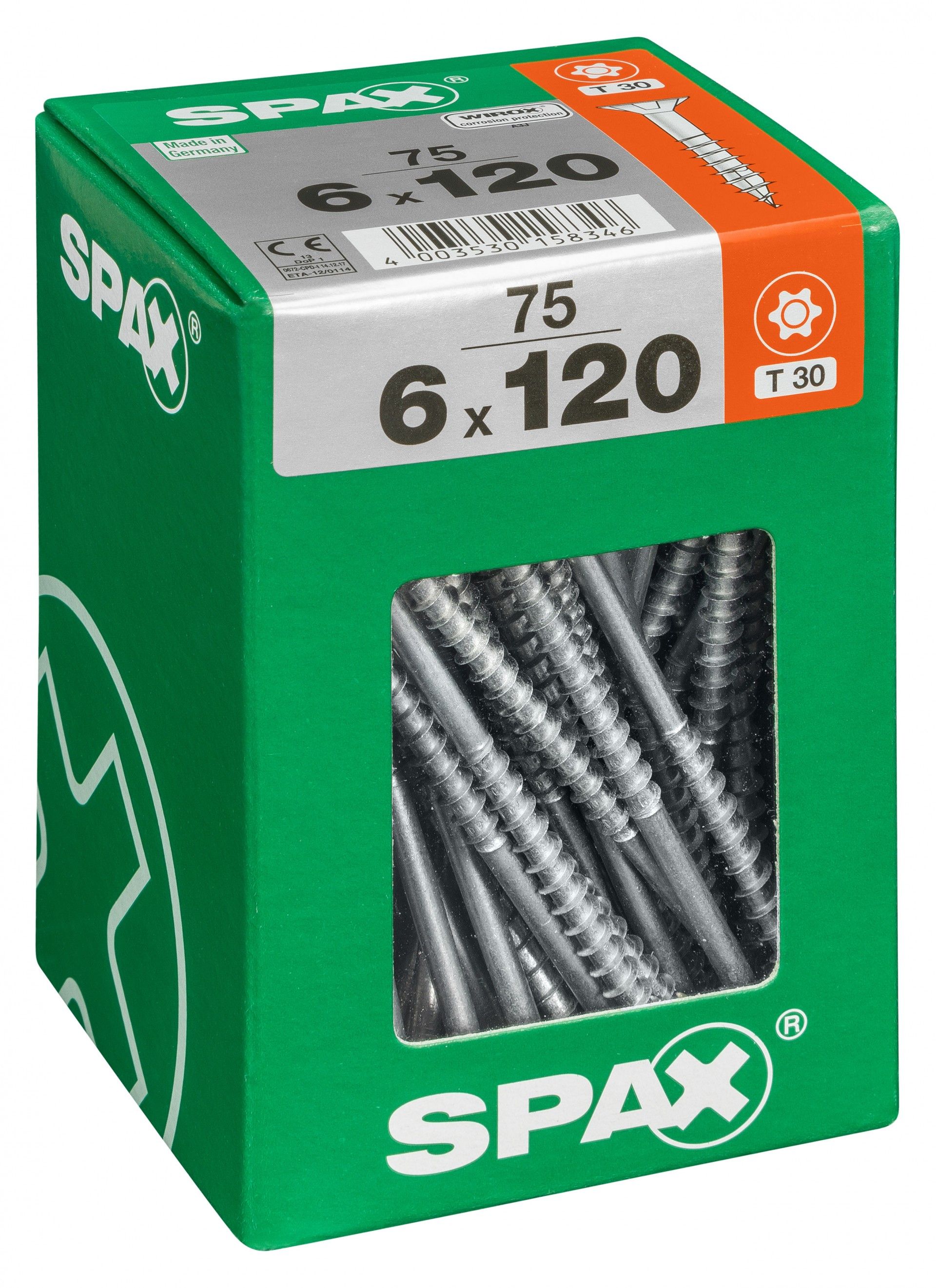 SPAX TRX CP WIROX 6x120mm XXL