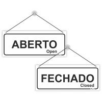 Sinalética "Aberto/ Fechado" Sinalética "Aberto/ Fechado"