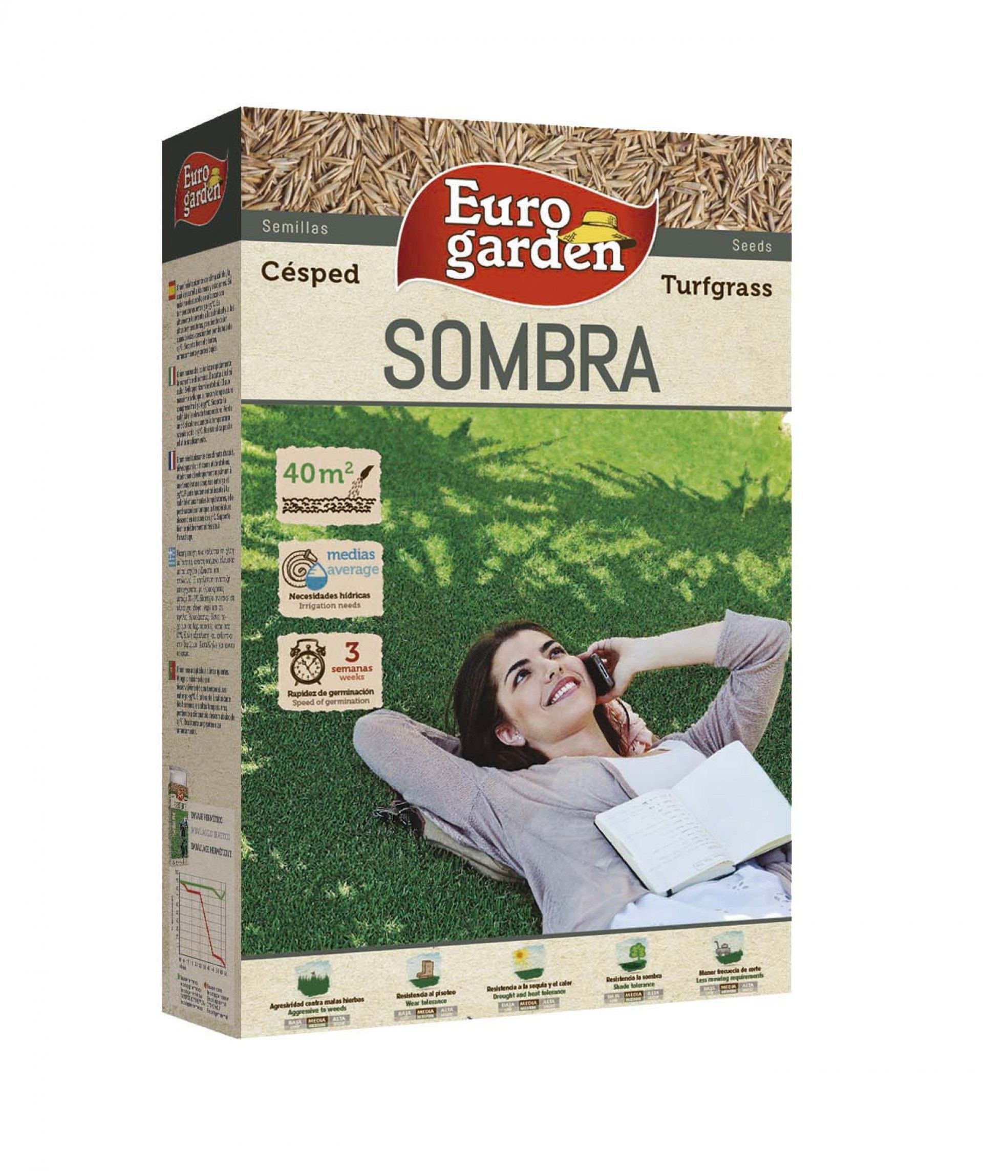 Sementes De Relva Sombra 1kg