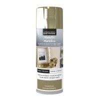 Spray Rust Metálico Ouro Brilho 400ml Spray Rust Metálico Ouro Brilho 400ml