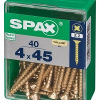 SPAX CP YELLOX 4x45mm M SPAX CP YELLOX 4x45mm M