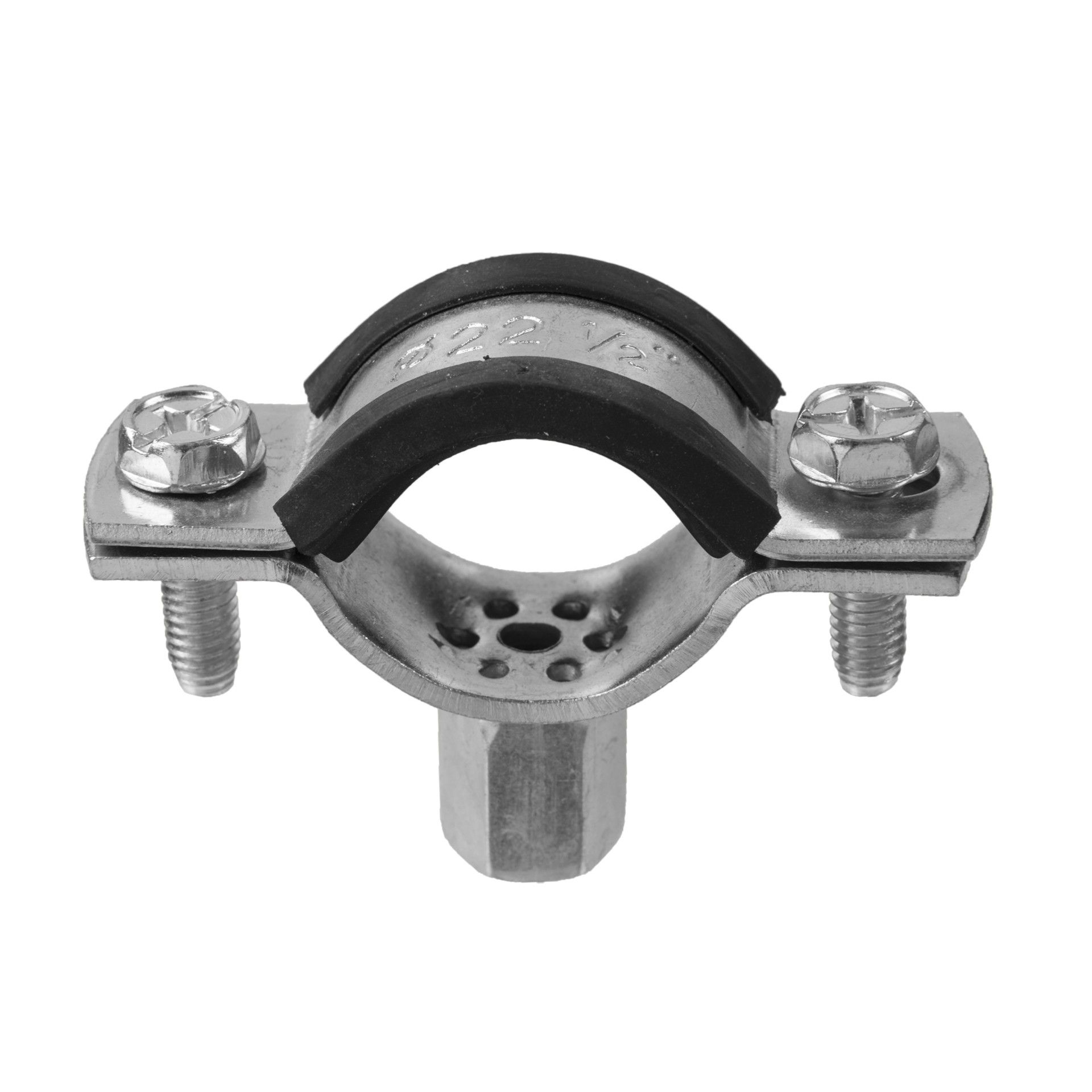 Abraçadeira M8/10 Borracha20-25