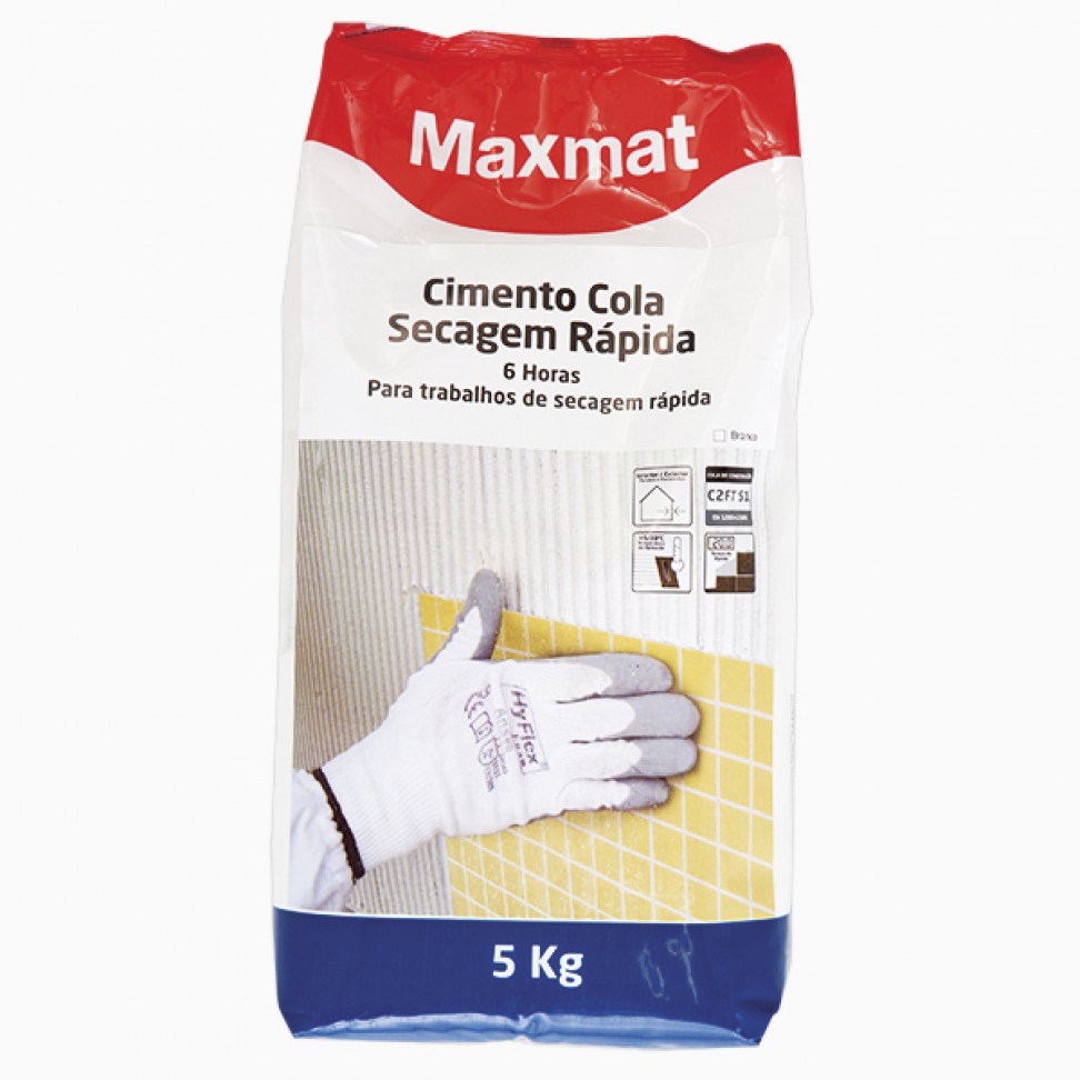 Cimento Cola Secagem R�pida 5Kg