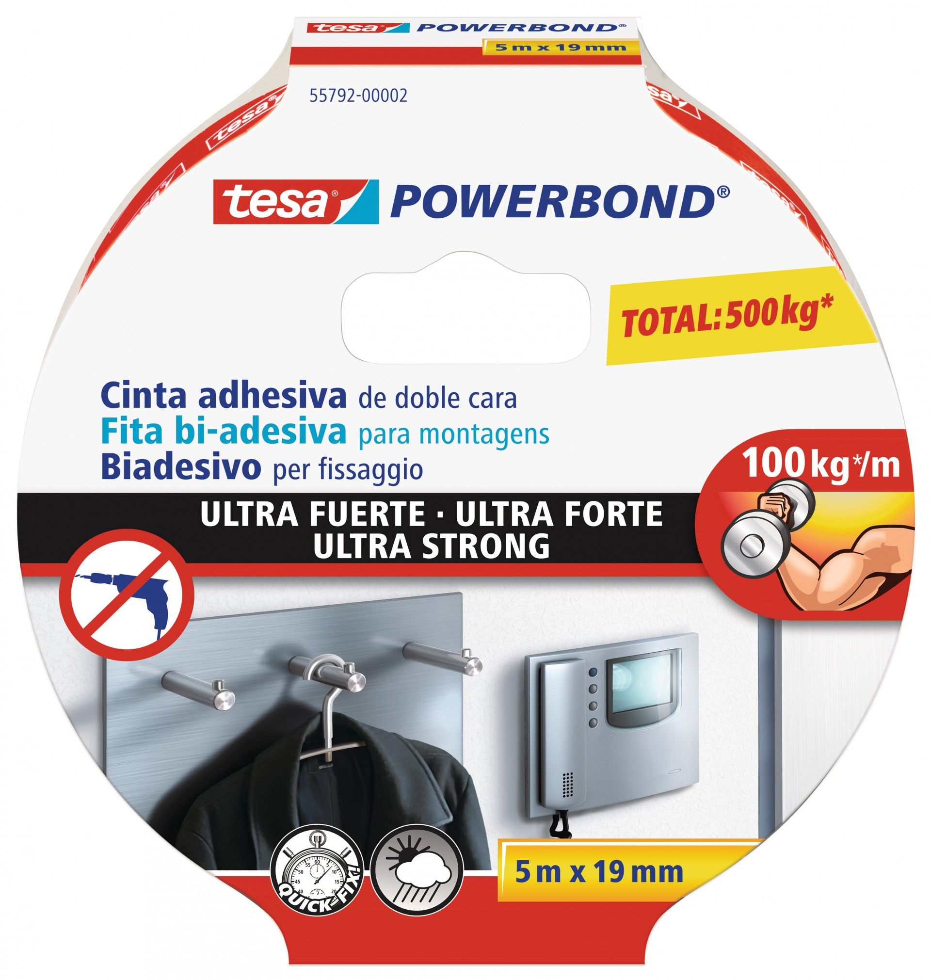 Fita Powerbond Dupla face Ultra-Forte
