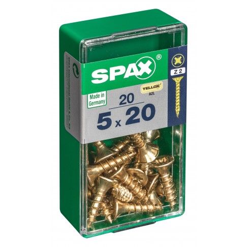 SPAX CP YELLOX 5x20mm S SPAX CP YELLOX 5x20mm S
