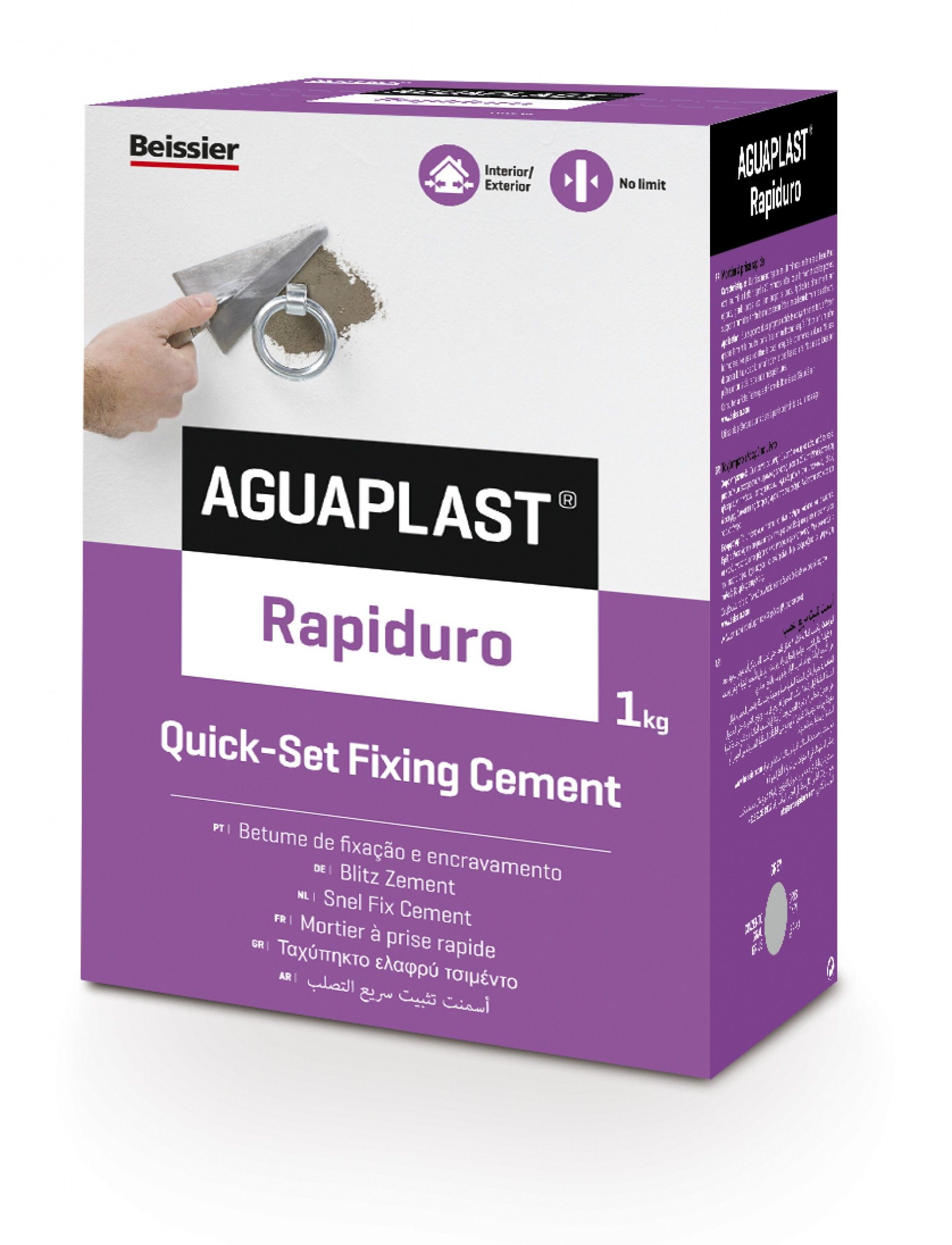 Massa AGUAPLAST RapiDuro 1Kg