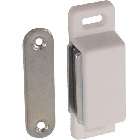 Fecho Magnético Força 6kg Branco Fecho Magnético Força 6kg Branco