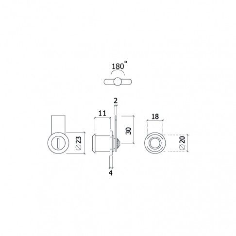 Fechadura para Apartado