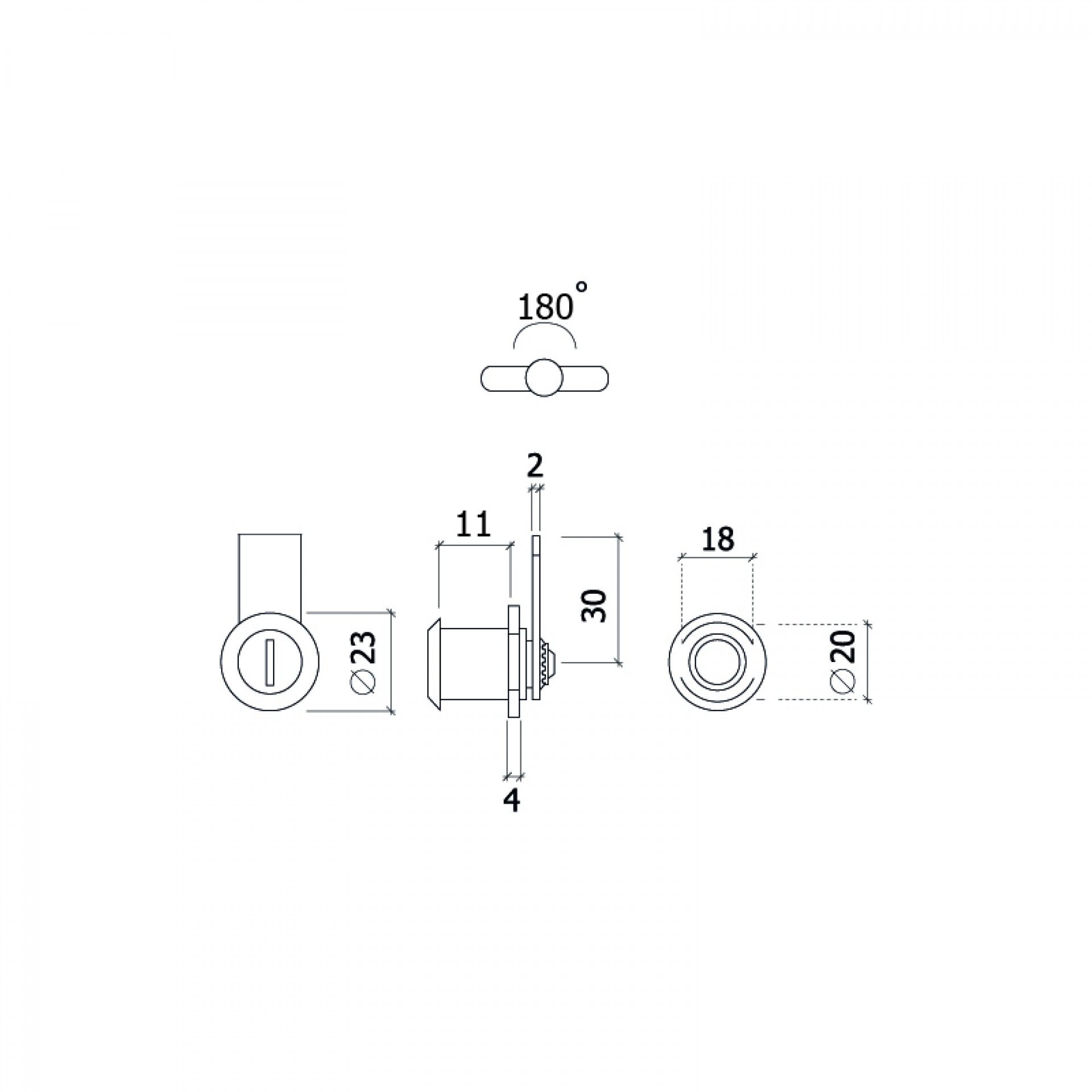 Fechadura para Apartado