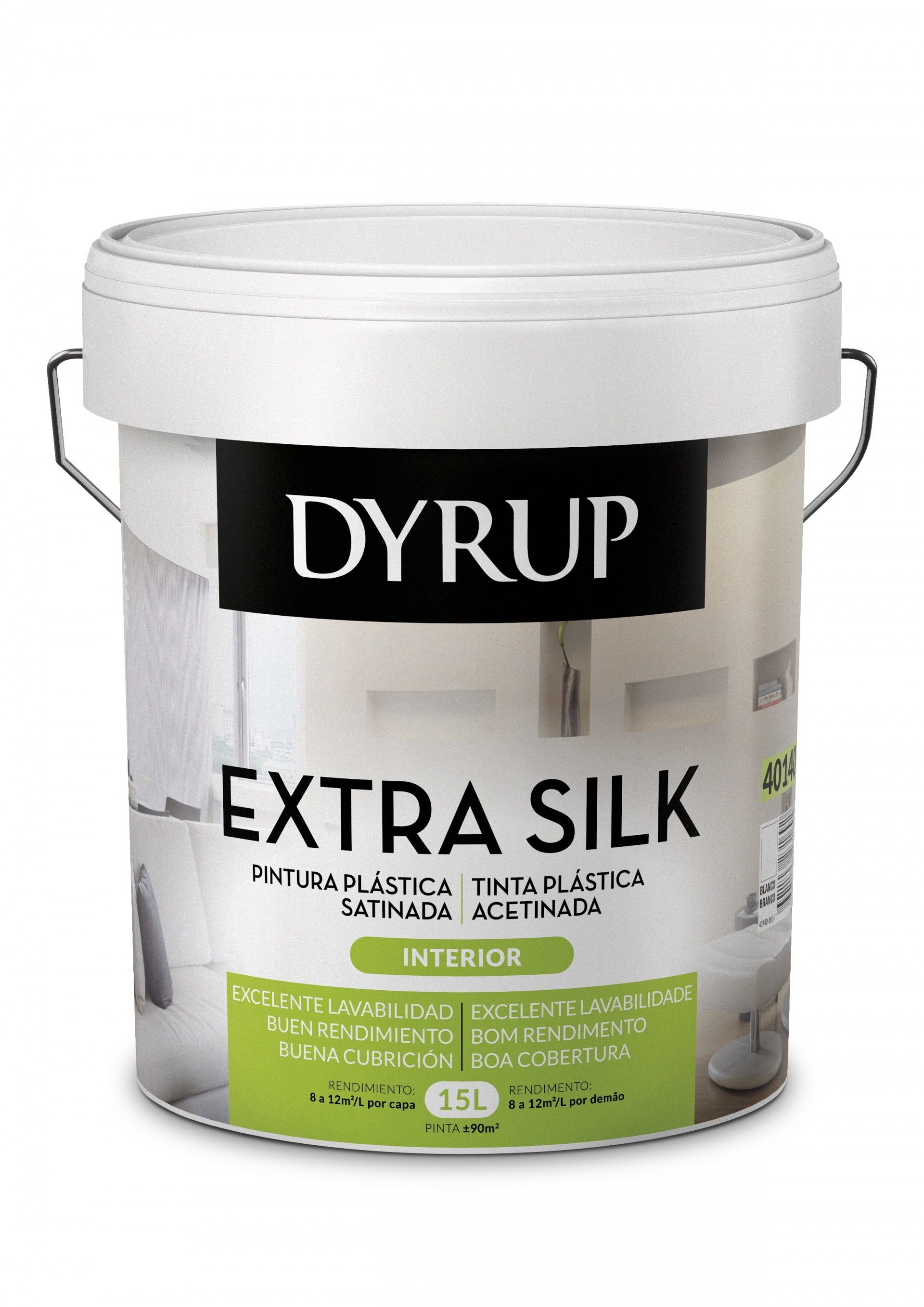 Tinta Plástica Acetinada Extra Silk DYRUP