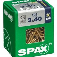 SPAX CP YELLOX 3x40mm L SPAX CP YELLOX 3x40mm L