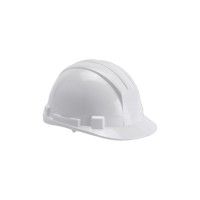 Capacete Em Abs Branco Capacete Em Abs Branco