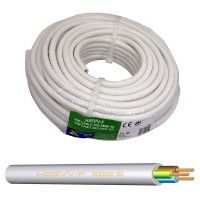 Cabo Ho5 Vv-F 3g2.5mm² Branco 25m Cabo Ho5 Vv-F 3g2.5mm² Branco 25m