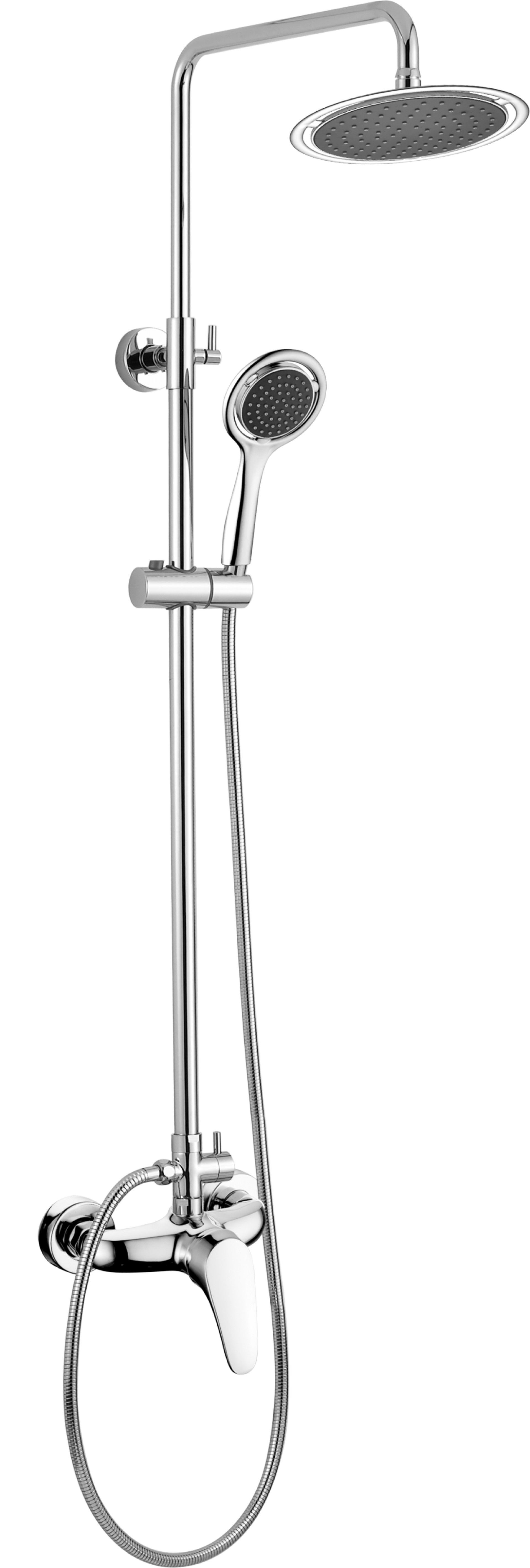 Rampa Chuveiro Monocomando Duche Cromado