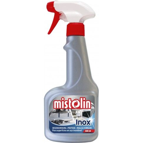 Limpa Inox Mistolin 500ml Limpa Inox Mistolin 500ml