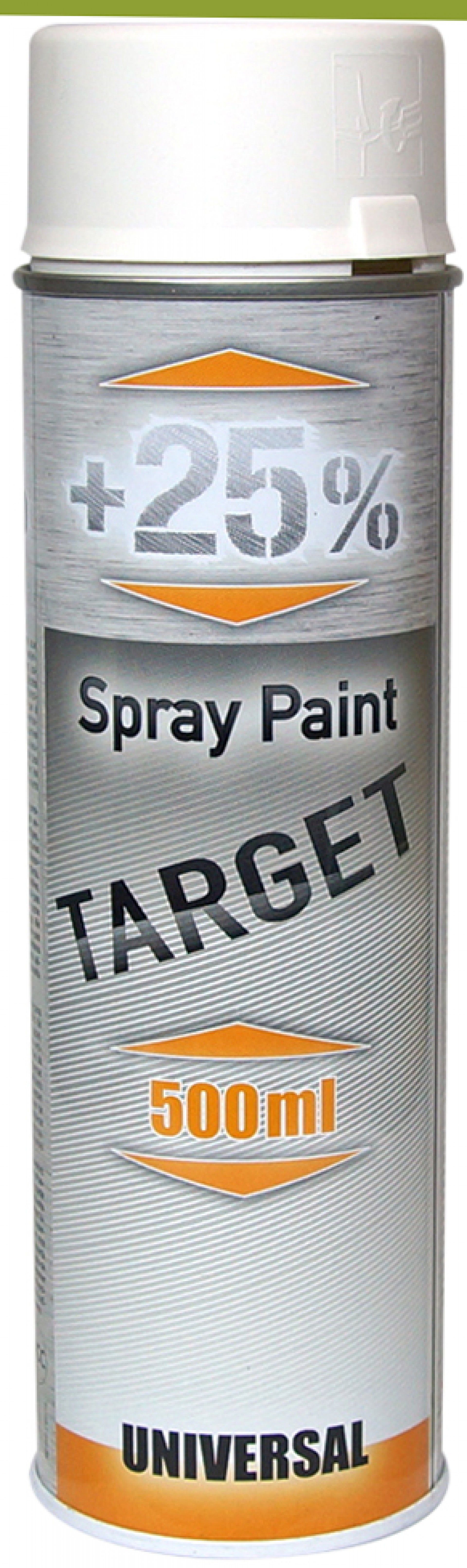 Spray Target RAL 9005 Branco Mate 500ml