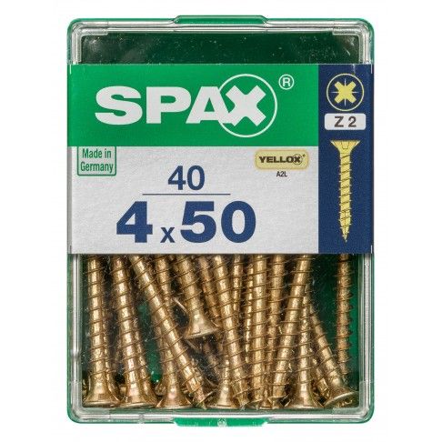 SPAX CP YELLOX 4x50mm M SPAX CP YELLOX 4x50mm M