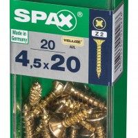 SPAX CP YELLOX 4,5x20mm S SPAX CP YELLOX 4,5x20mm S
