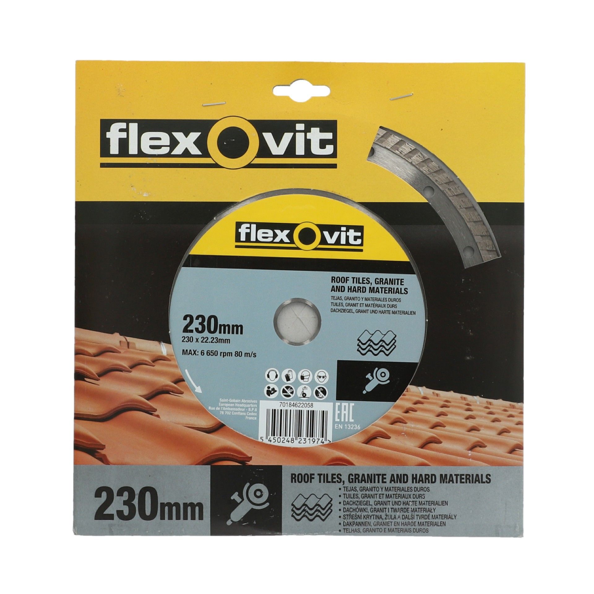 Disco Diamante Corte Granito 230mm