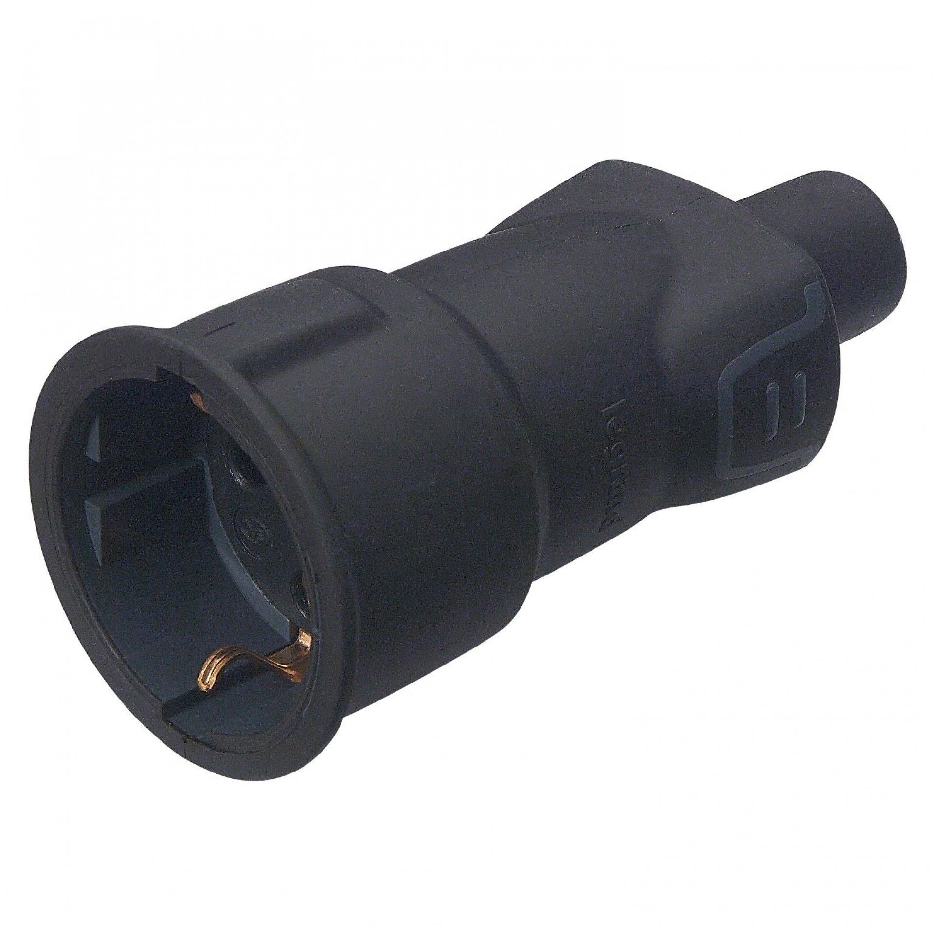 Ficha Fêmea 2p+T Gsb Borracha