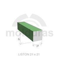 Ripa Abeto Aplainada 21x21x2400mm Ripa Abeto Aplainada 21x21x2400mm