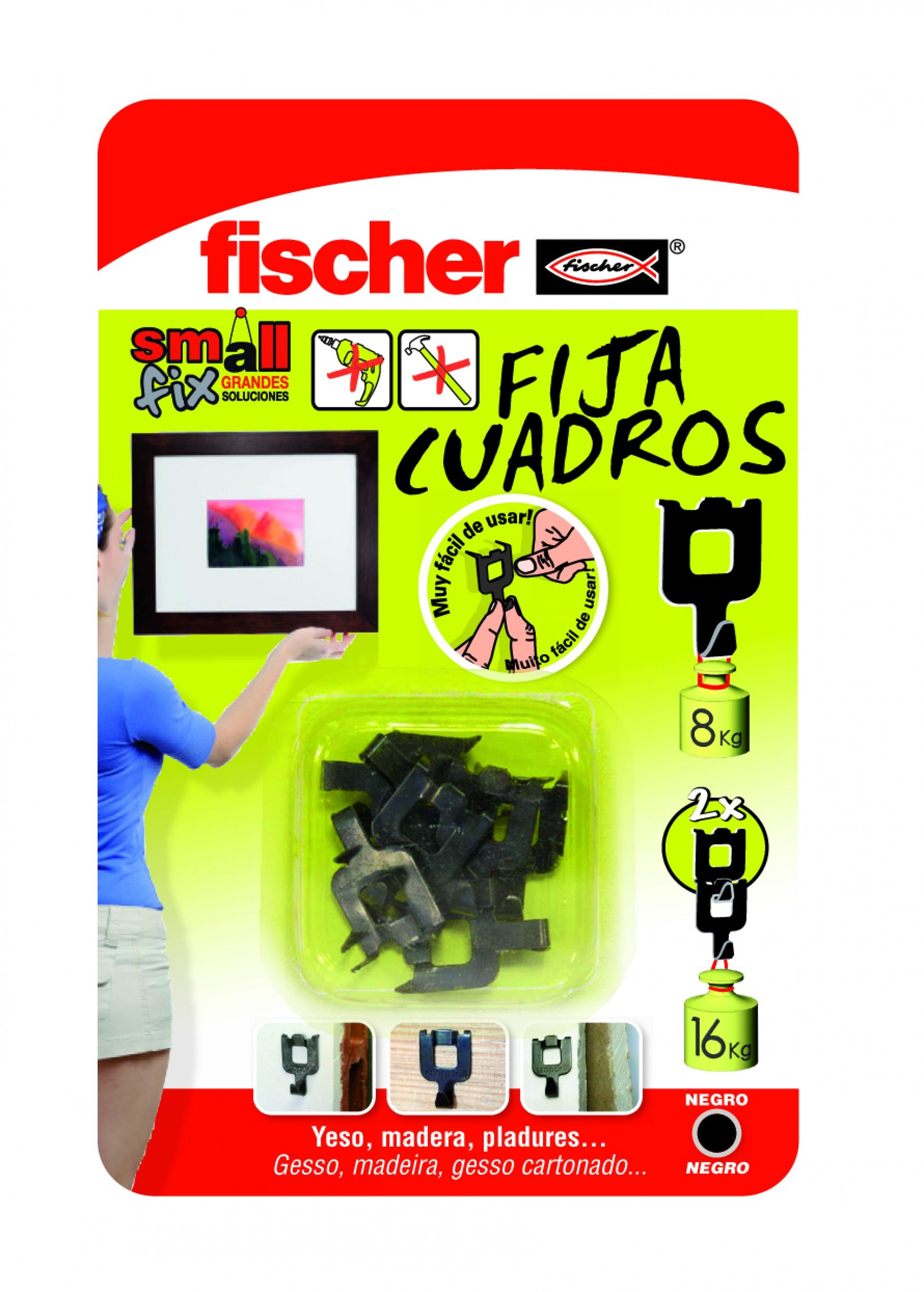 Kit Fixação Quadros