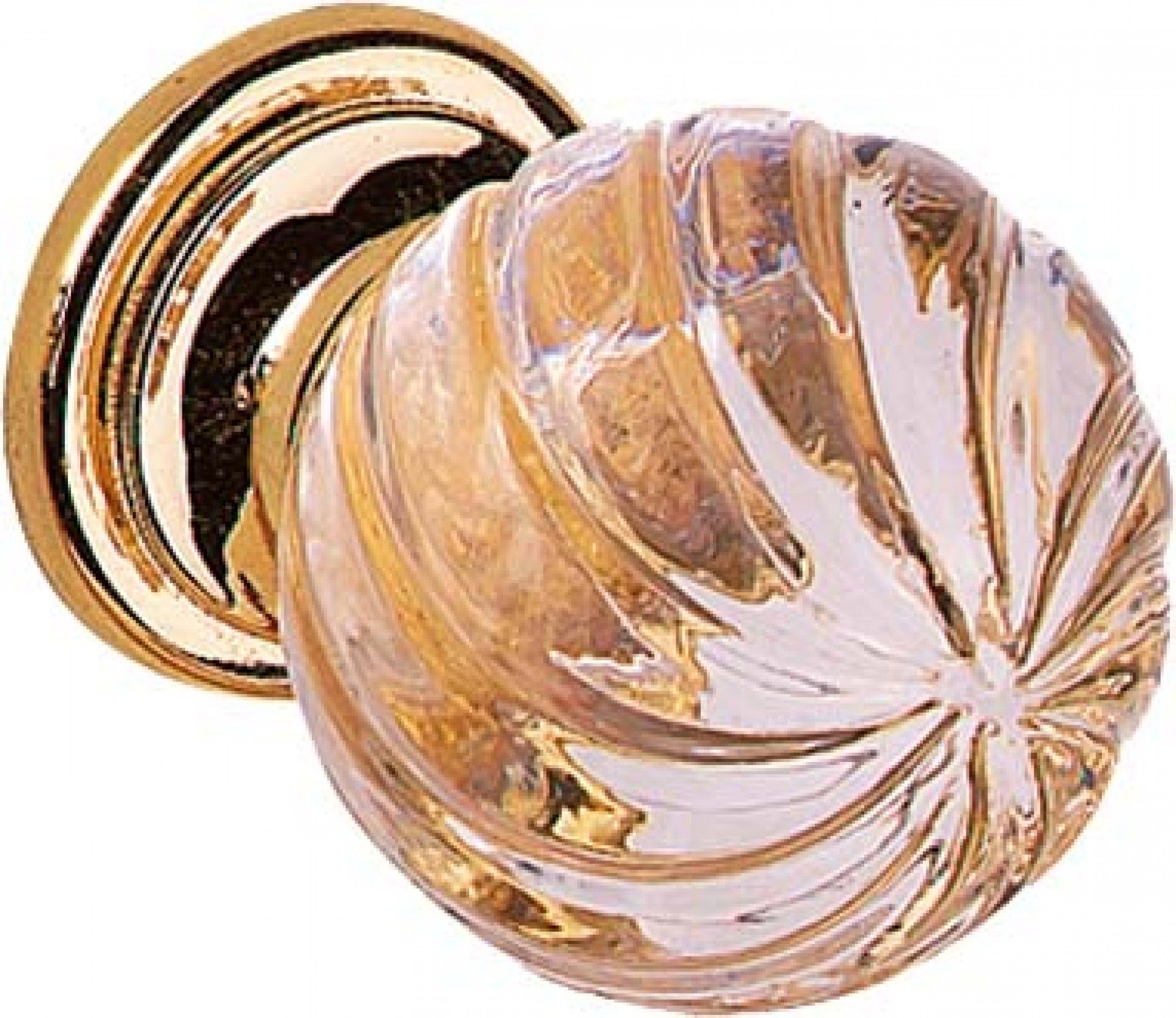 Puxador P/Móvel 24mm Cristal Transparente