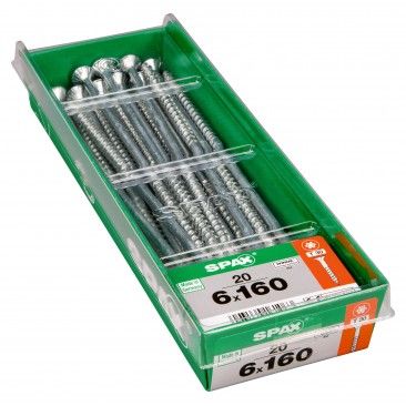 SPAX TRX CP  WIROX 6x160mm STK L