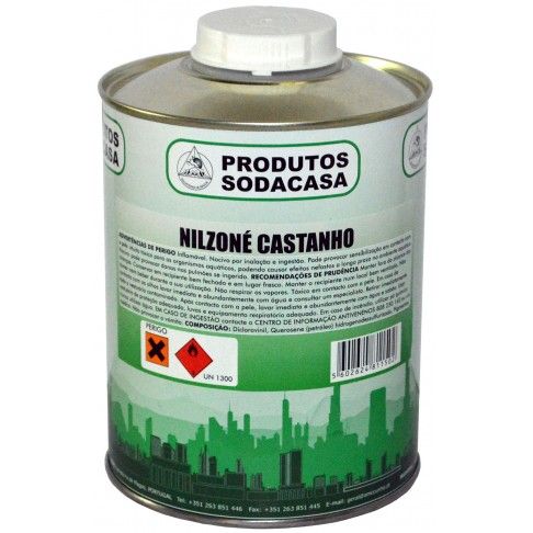 Tratamento Madeira Nilzoné Castanho 1L Tratamento Madeira Nilzoné Castanho 1L