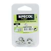 Anilha Estufador Nº 8 Latão Niquelado Anilha Estufador Nº 8 Latão Niquelado