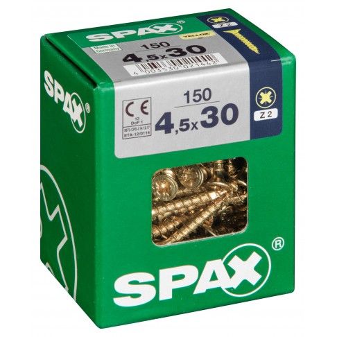 SPAX CP YELLOX 4,5x30mm L SPAX CP YELLOX 4,5x30mm L