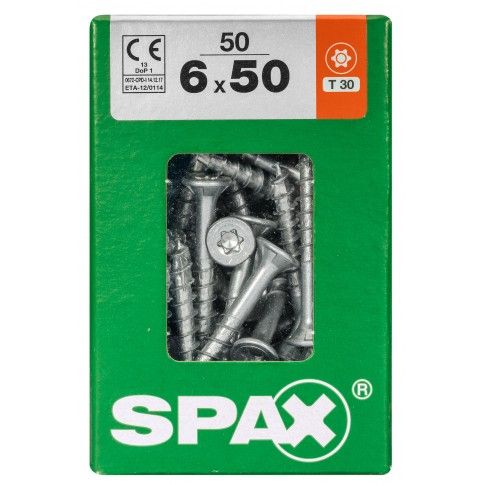 SPAX TRX CP WIROX 6x50mm L SPAX TRX CP WIROX 6x50mm L