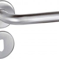 Puxador Porta 5312 C/Roseta Inox Puxador Porta 5312 C/Roseta Inox