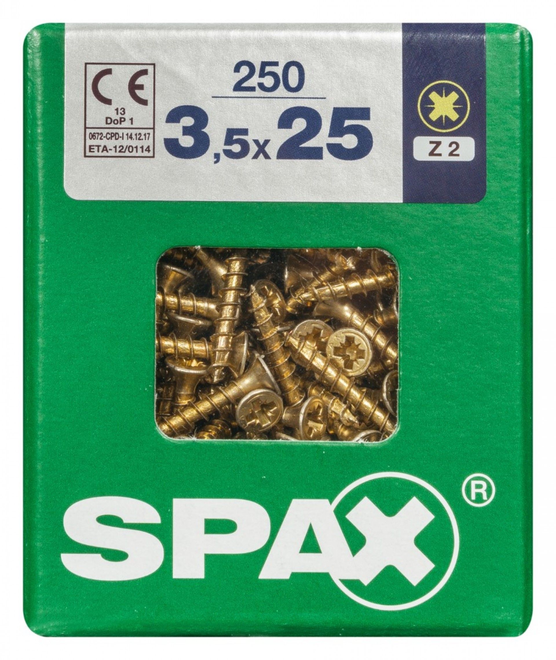 SPAX CP YELLOX 3,5x25mm L