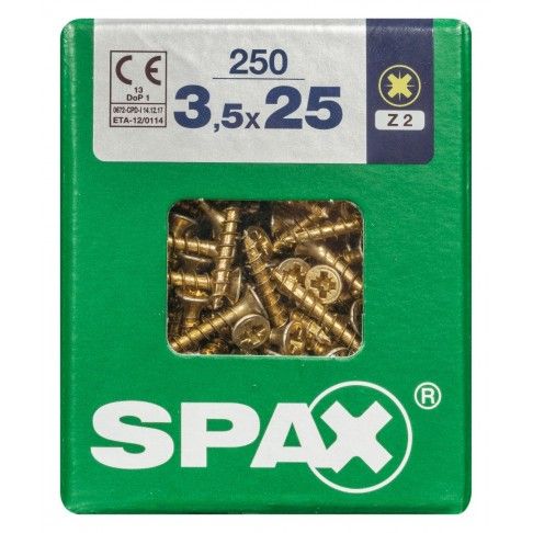 SPAX CP YELLOX 3,5x25mm L SPAX CP YELLOX 3,5x25mm L