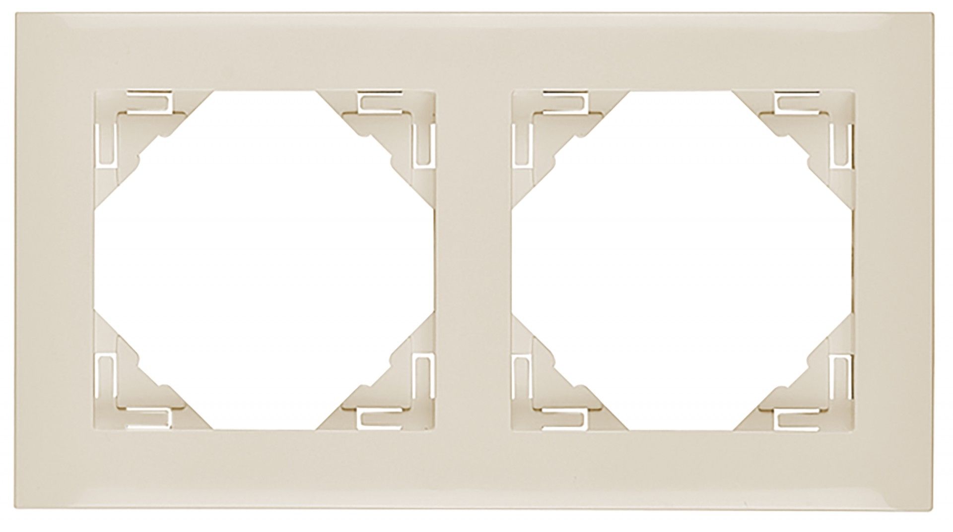 Espelho Duplo Marfim Logus 90