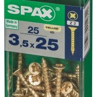 SPAX CP YELLOX 3,5x25mm S SPAX CP YELLOX 3,5x25mm S