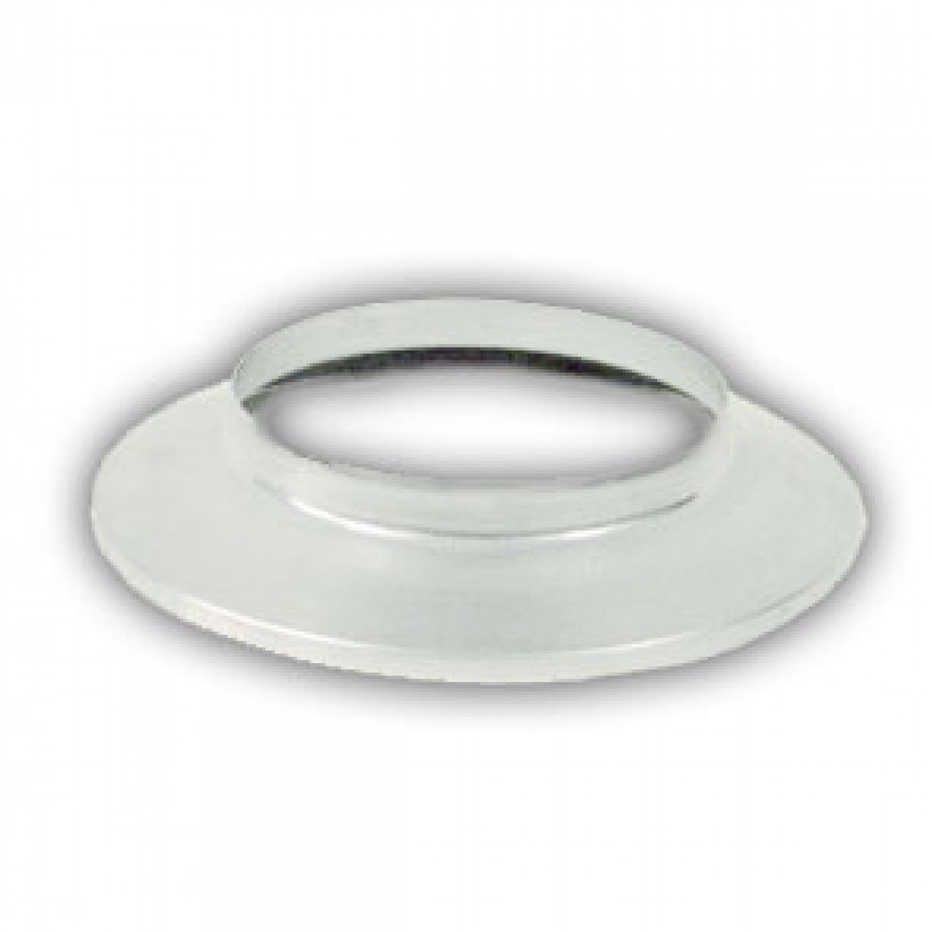 Espelho Para Exaustão Lacado Branco D120mm