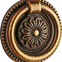 Puxador Anilha Roseta Bronze Puxador Anilha Roseta Bronze