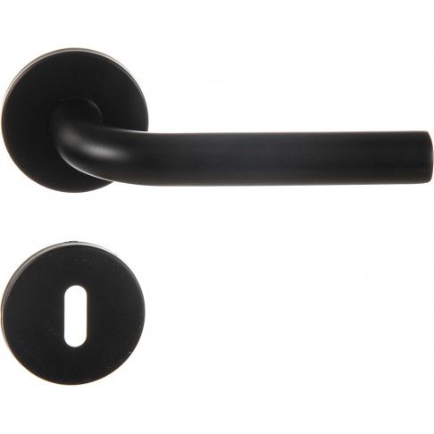 Puxador De Porta Curva 12 Preto Puxador De Porta Curva 12 Preto