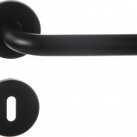 Puxador De Porta Curva 12 Preto Puxador De Porta Curva 12 Preto