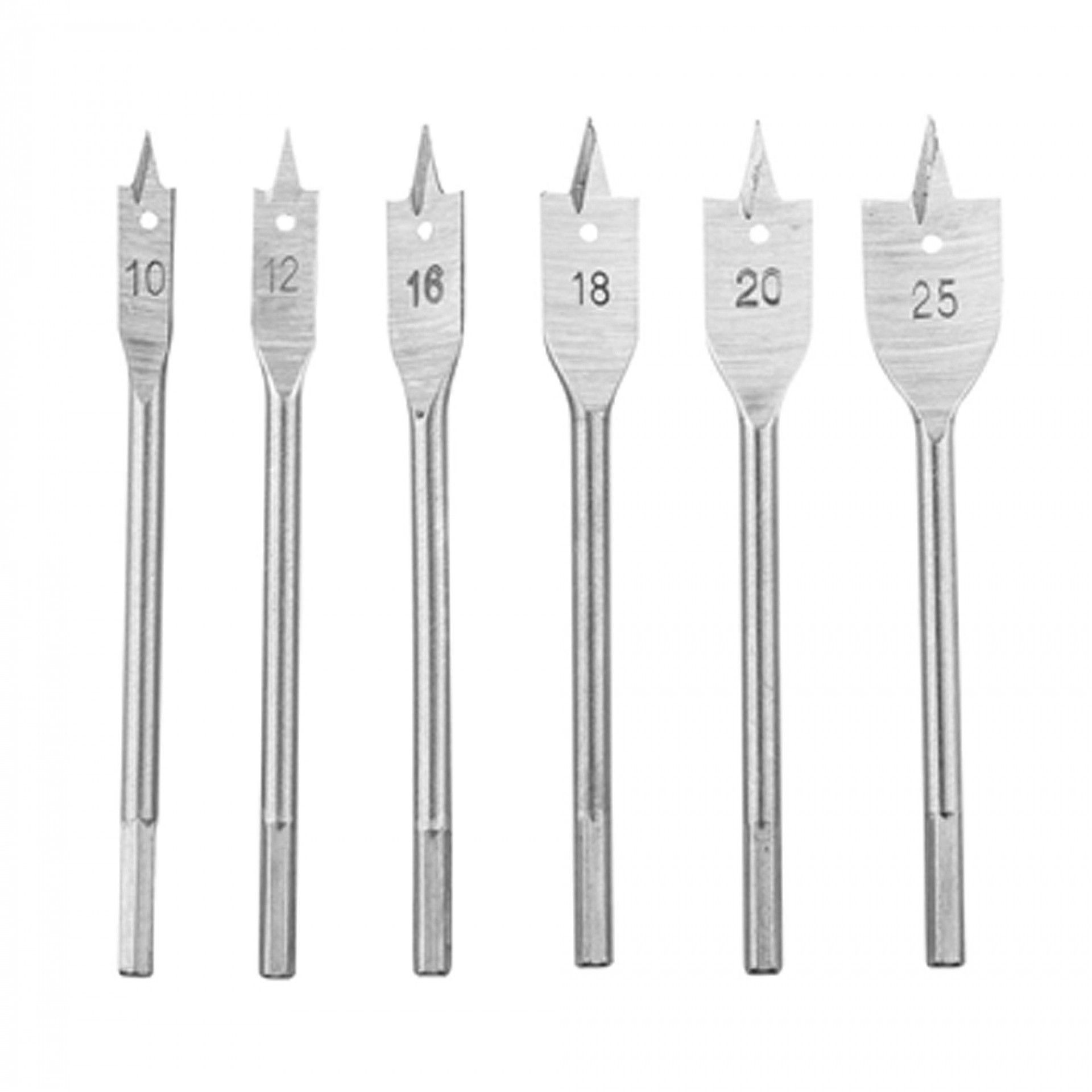 Brocas Para Madeira 6 Peças