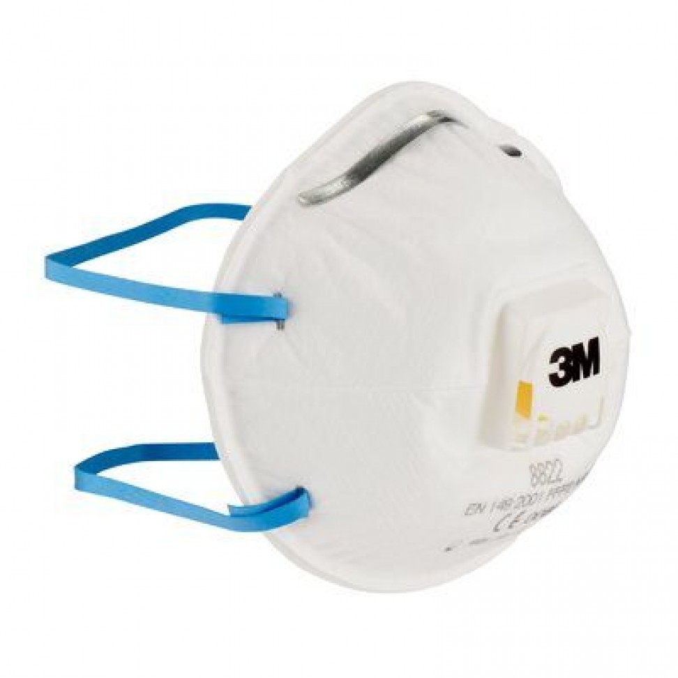 M�scara Ffp2 Com V�lvula 3 Unid.