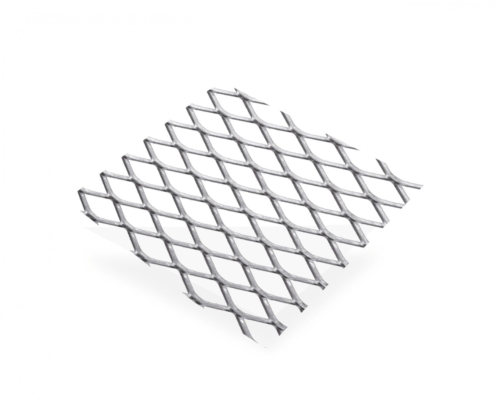 Chapa alumínio bruto, grade - 1000x500mm