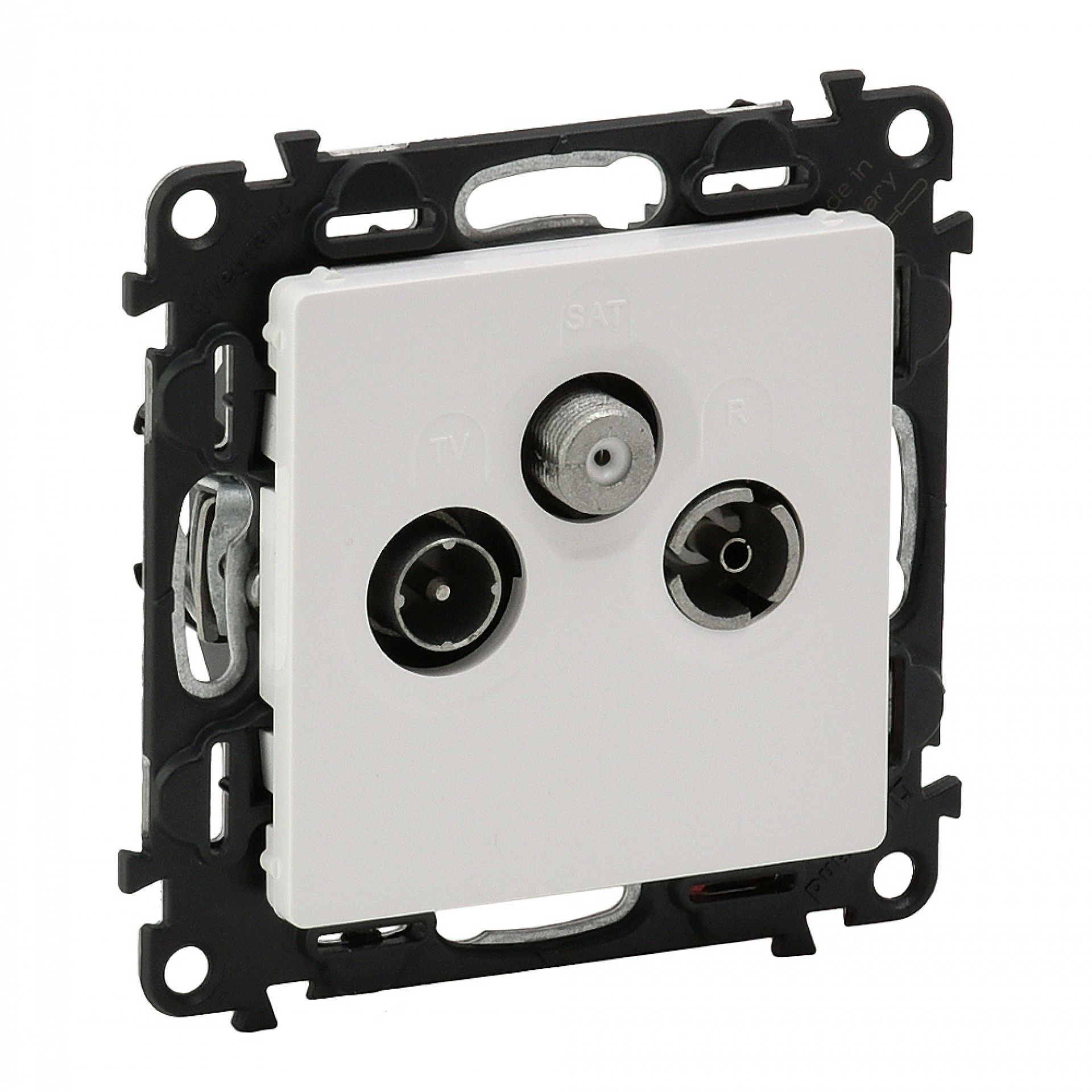 Tomada Tv/R/Satélite Série Valena Life Branco