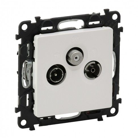 Tomada Tv/R/Satélite Série Valena Life Branco Tomada Tv/R/Satélite Série Valena Life Branco